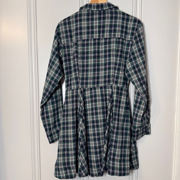 Lulu’s NWT Autumnal Attitude Navy Blue Plaid Skater‎ Mini Dress With Pockets S - Picture 16 of 16
